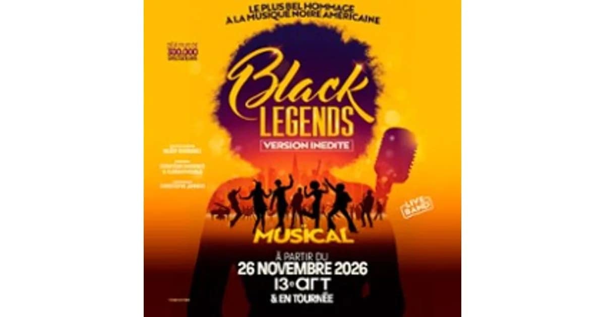 Black Legends, Le Musical event image