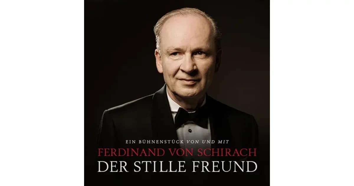 Ferdinand von Schirach - Der stille Freund event image
