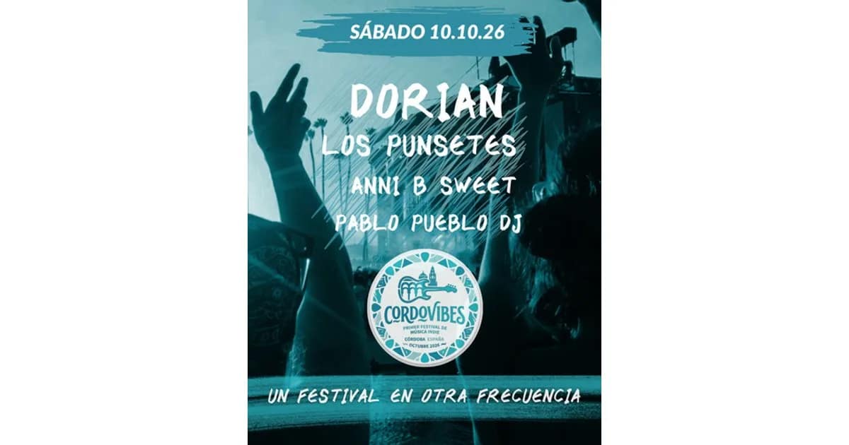 Cordovibes - Un Festival en otra Frecuencia - Individual Sábado event image