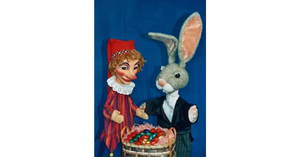 Vorderhaus - Freiburg - Kasper und der Osterhase - Handpuppenspiel für Kinder ab vier Jahren event image