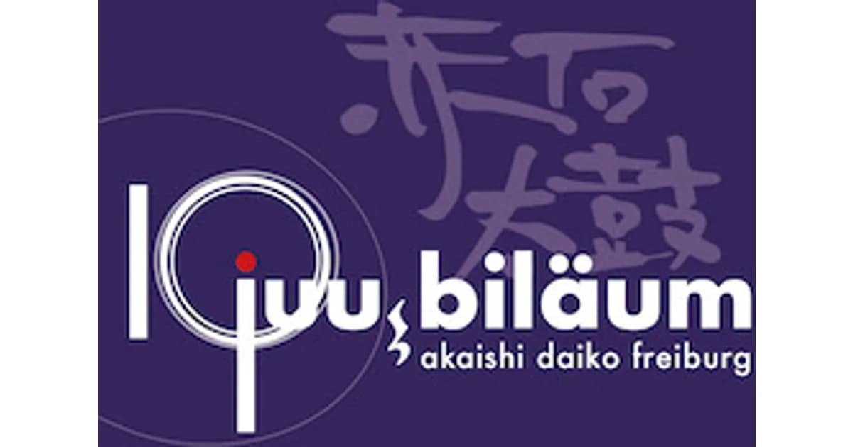Akaishi Daiko - Juu bi lä um - 10 Jahre Taiko in Freiburg! event image