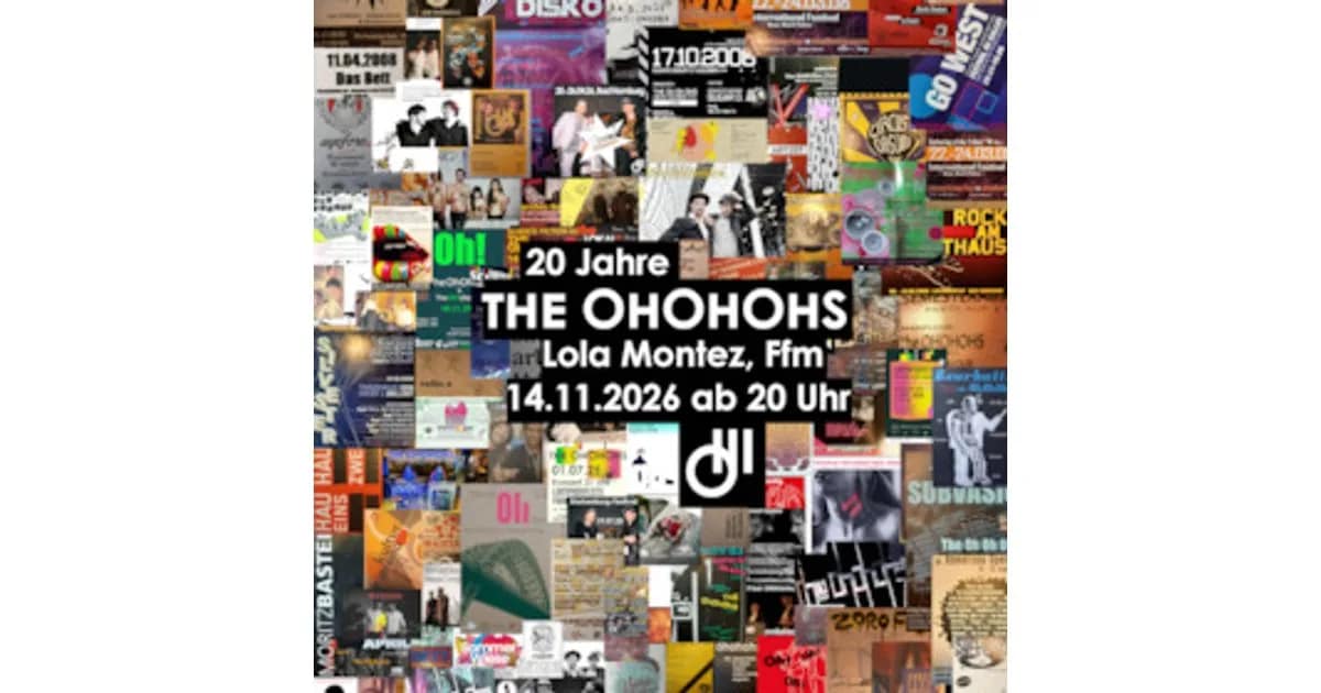 20 Jahre THE OHOHOHS event image