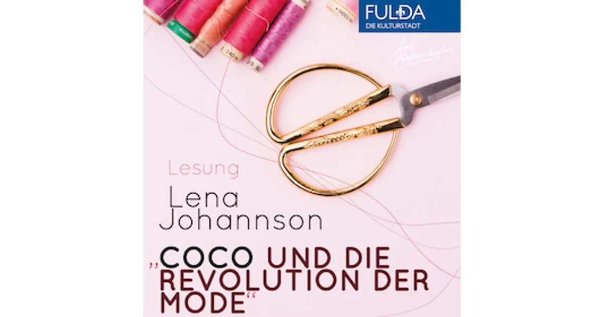 Coco und die Revolution der Mode - Lena Johannson liest! - Chanel meets Fulda event image