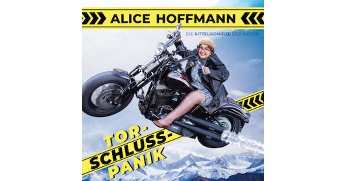 Alice Hoffmann - Torschlusspanik event image