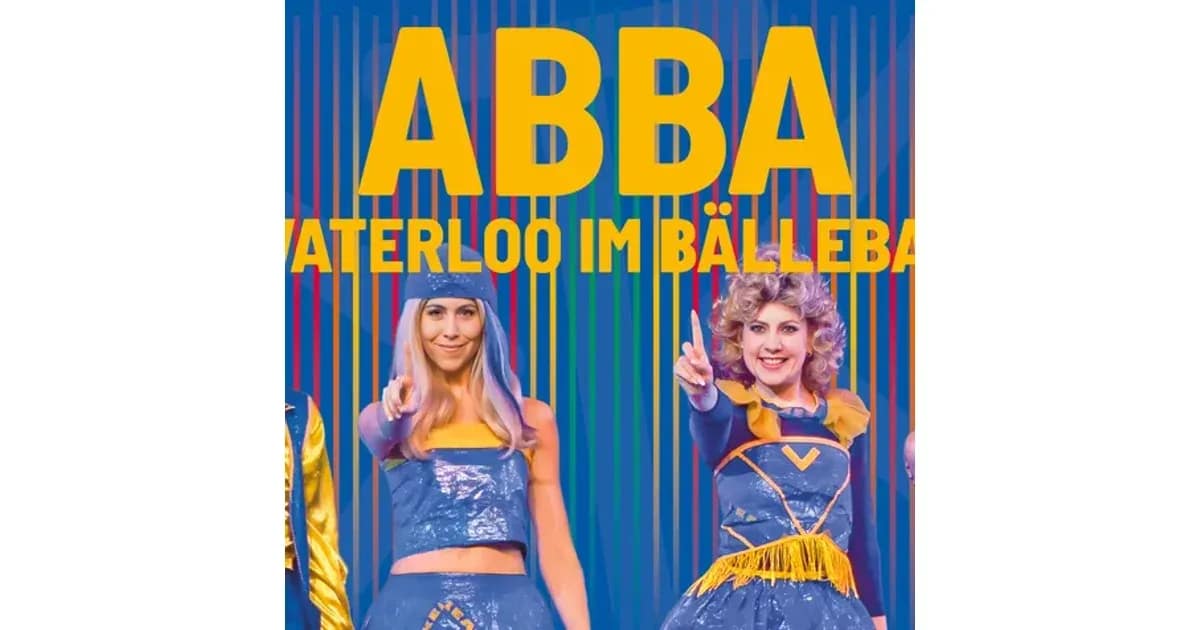 ABBA - Waterloo im Bällebad Freiburg - Premiere event image