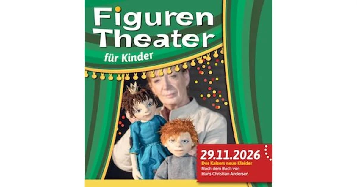 Figurentheater in der CD-Kaserne: Des Kaisers neue Kleider - Gespielt vom Theater Albersmann event image