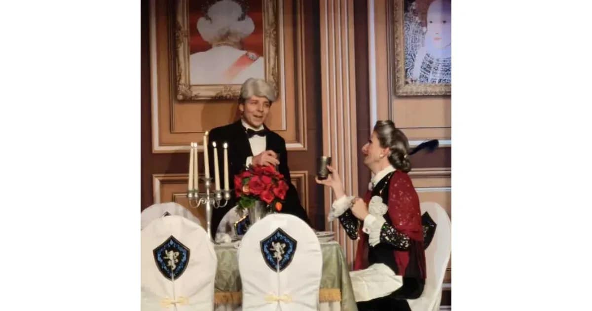 "Dinner for One – und das grausame Geheimnis!" - Ein musikalischer Comedy-Krimi event image