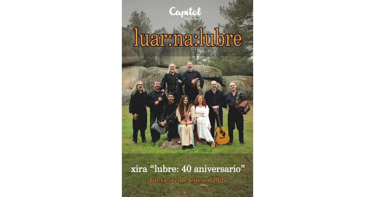 Luar Na Lubre - 40 años event image