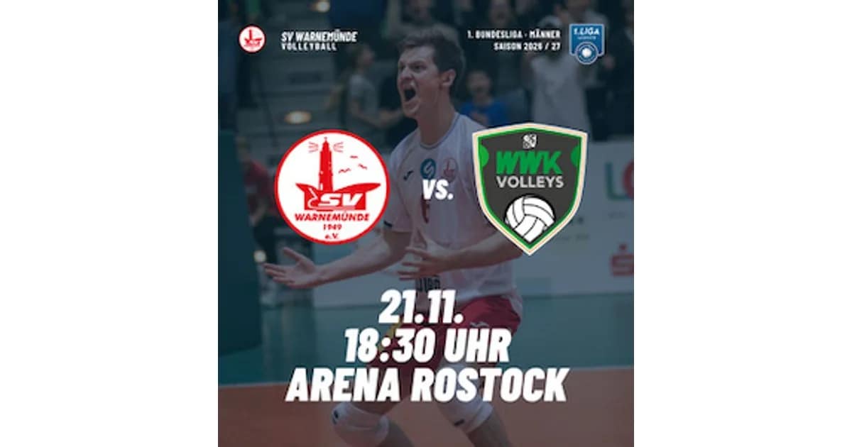 2026/2027 | 1. Bundesliga Männer - SV Warnemünde - München event image