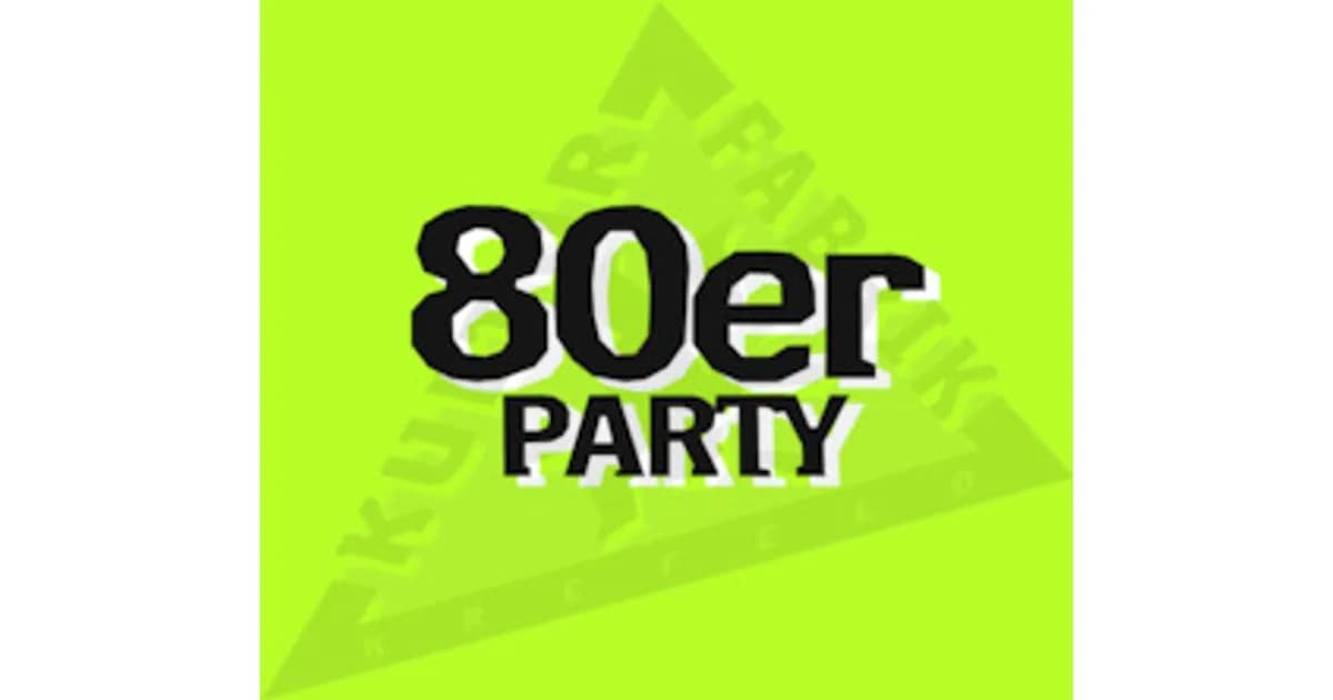 80er Party event image