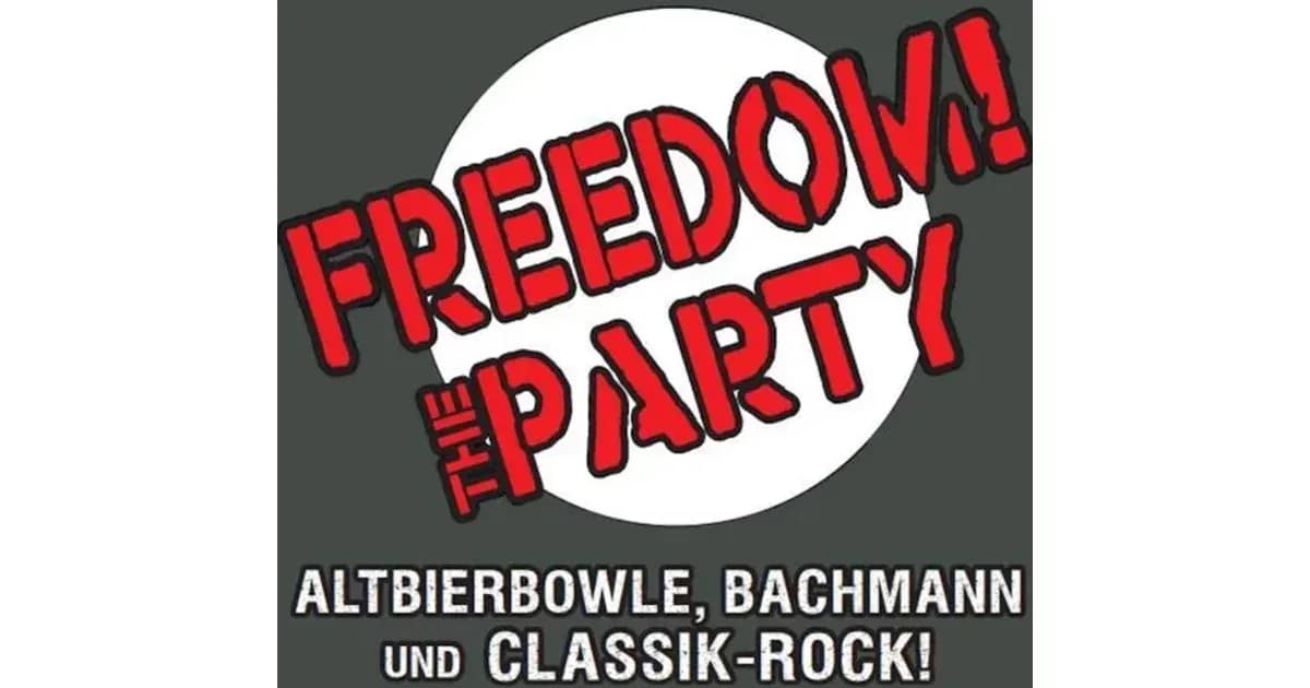 Freedom! The Party - Die Weihnachtsparty event image