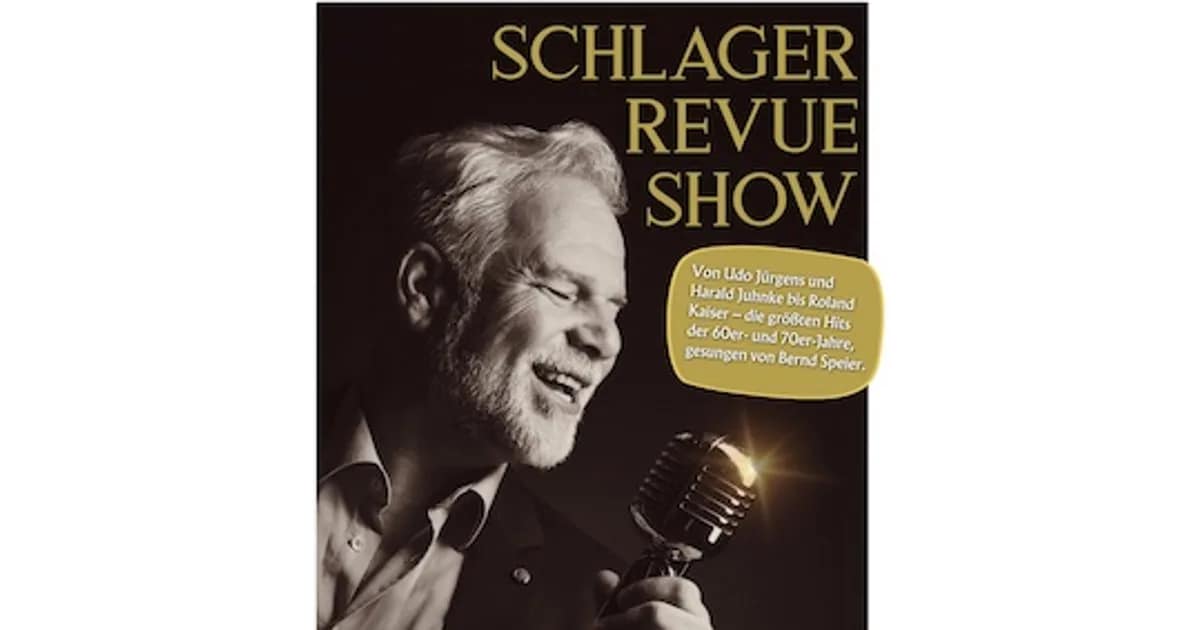 Die Bernd Speier Schlager Revue Show event image