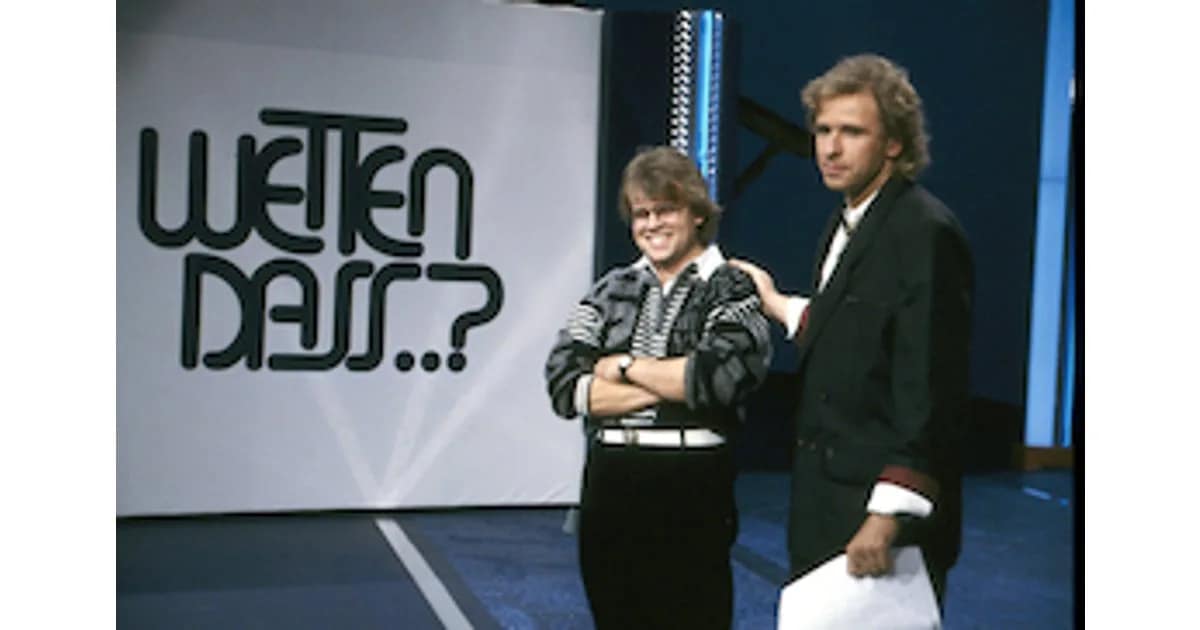 "Mit WETTEN DASS...? fing alles an!" - Holm Dressler präsentiert: Die Multi-Media-Show event image
