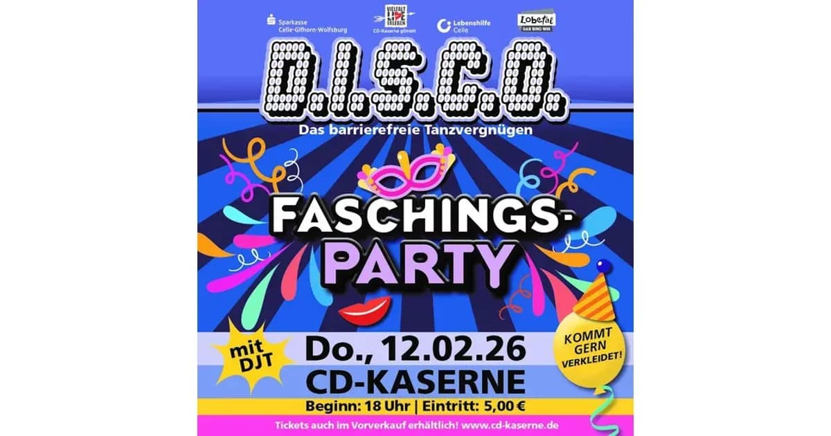 D.I.S.C.O. - Das barrierefreie Tanzvergnügen event image