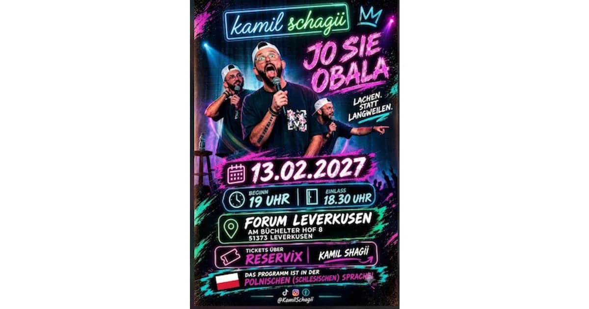 Kamil Schagii - "Jo sie obala" event image