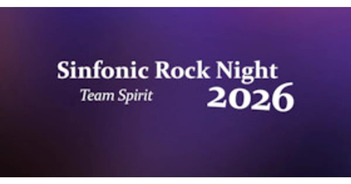Sinfonic Rock Night 2026 - Team Spirit event image