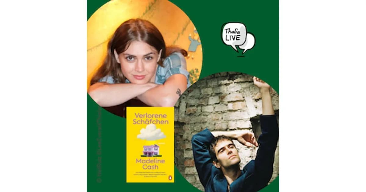 Thalia Berlin Tauentzien (VST 157035549) - Madeline Cash präsentiert ihr Erfolgsdebüt „Verlorene Schäfchen“ in Berlin – gemeinsam mit Samuel Benke! event image