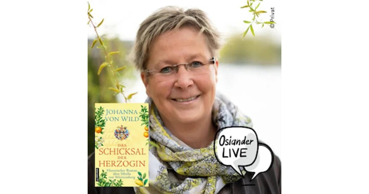 Osiander Reutlingen - Lesung | Johanna von Wild | Das Schicksal der Herzogin event image