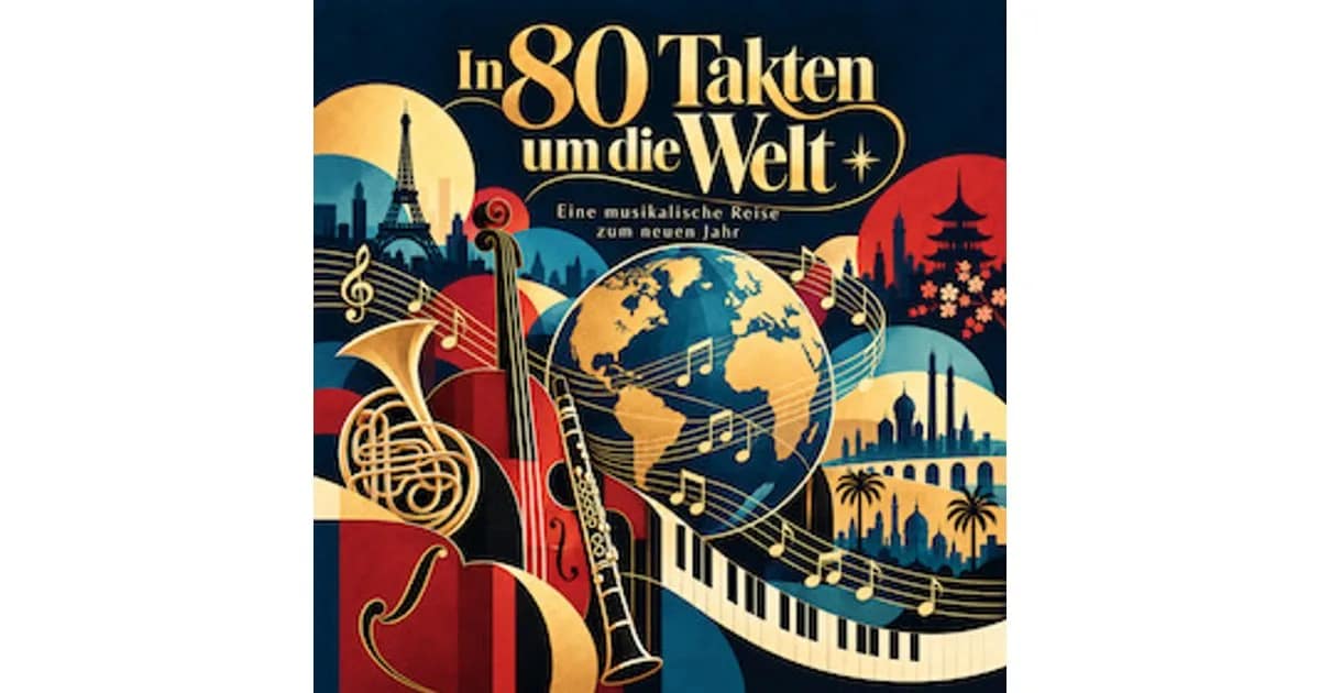 Theater-/Konzert 2026/2027 - In 80 Takten um die Welt · Neujahrskonzert event image
