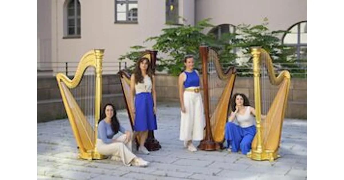 Weingartner Musiktage Junger Künstler 2026 - Münchner Harfenquartett event image