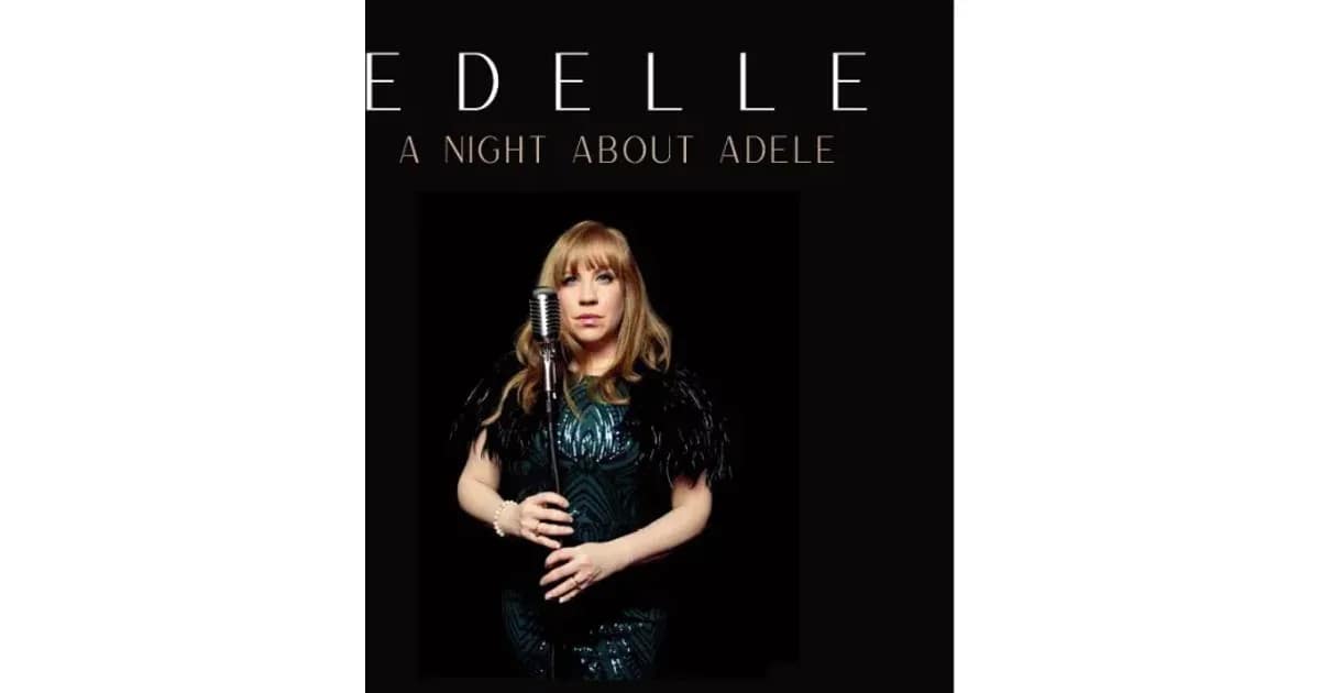 Edelle - A night about Adele - Adele Tributeshow event image