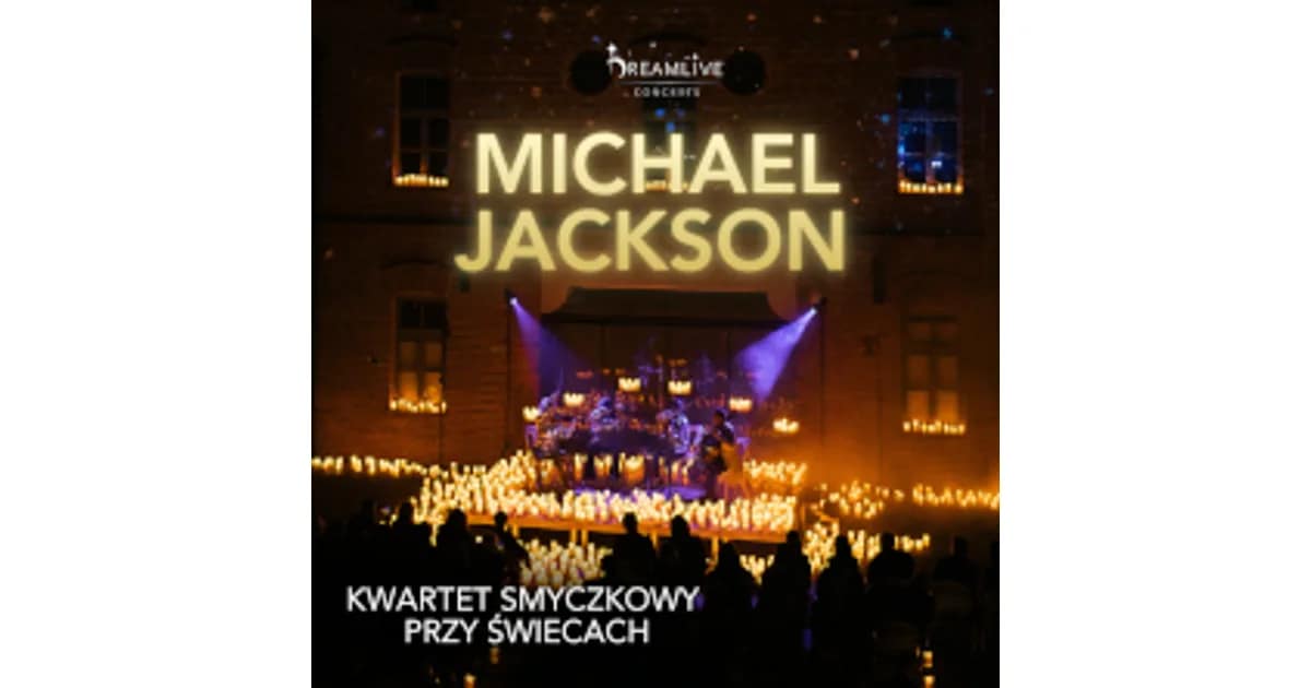 MICHAEL JACKSON : Koncert przy świecach by Dreamlive Concerts event image