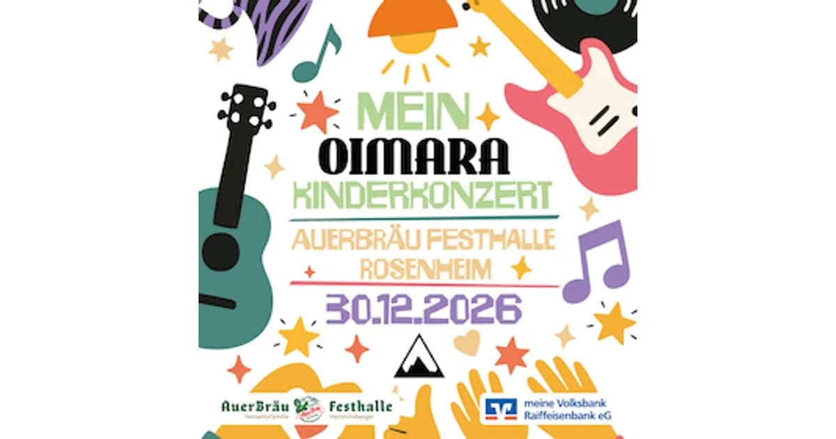 OIMARA mit Bande - DAS Kinderkonzert 2026 event image