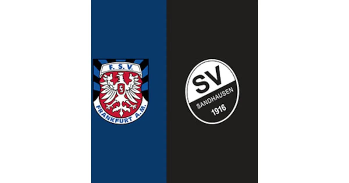 Regionalliga Südwest - Saison 2026/27 - FSV Frankfurt - SV Sandhausen event image