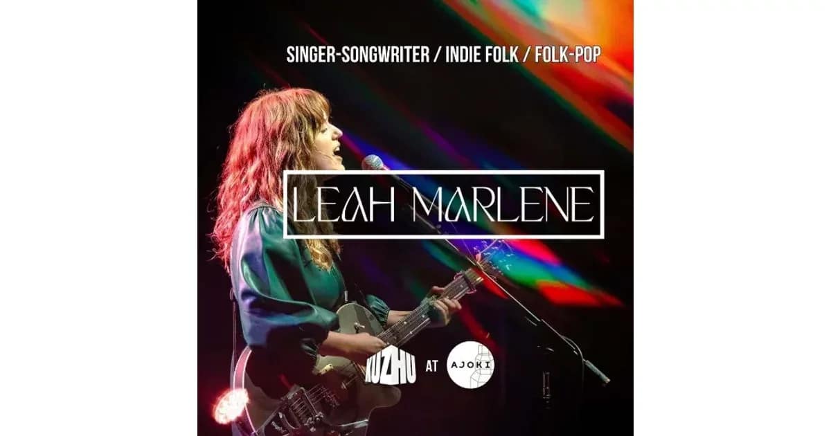 Leah Marlene - Europe, for the first time – Germany Tour 2026 event image