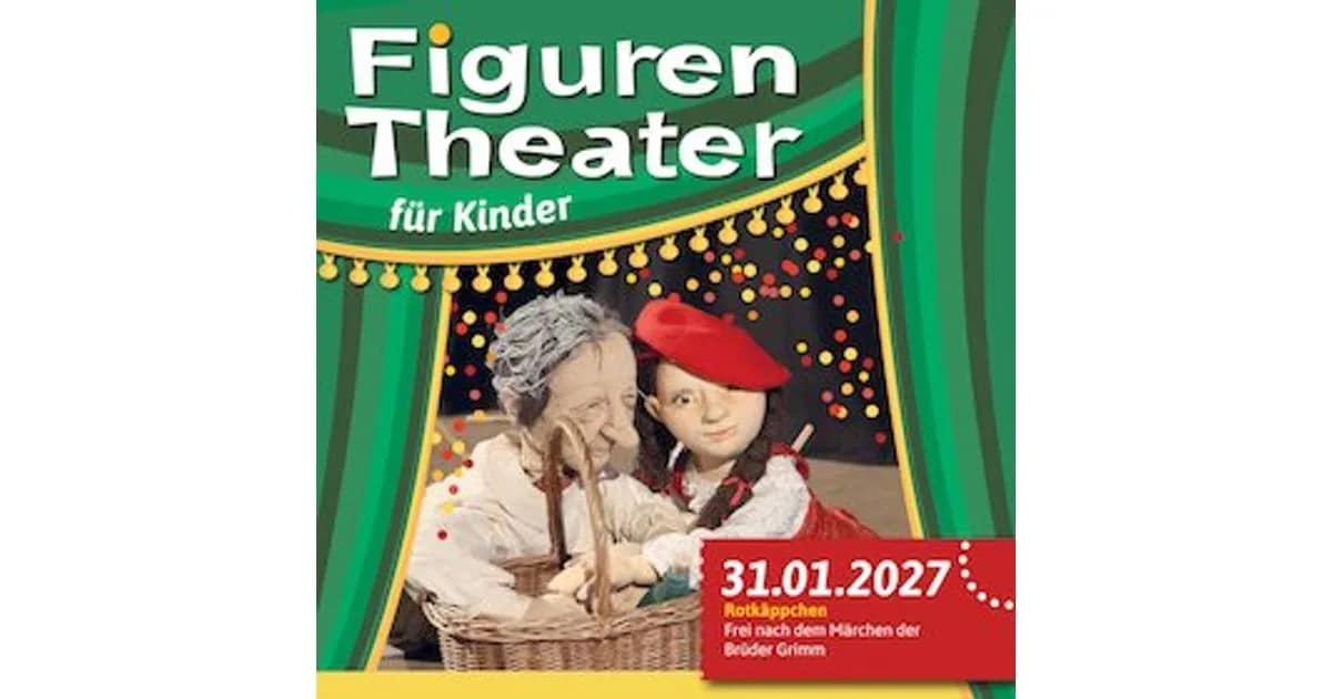 Figurentheater in der CD-Kaserne: Rotkäppchen - Gespielt vom Theater Lille Kartofler event image