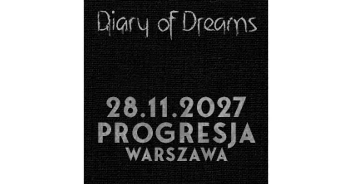 Diary of Dreams event image