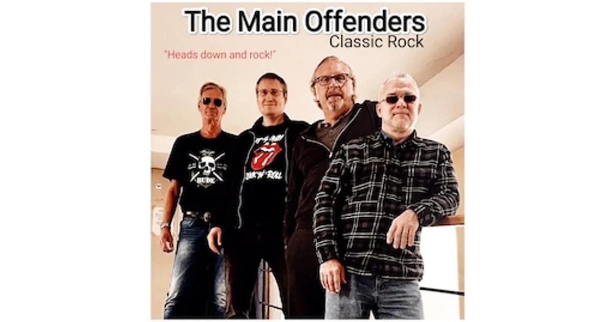 The Main Offenders - Heads down and rock! - Rock’n Roll pur!