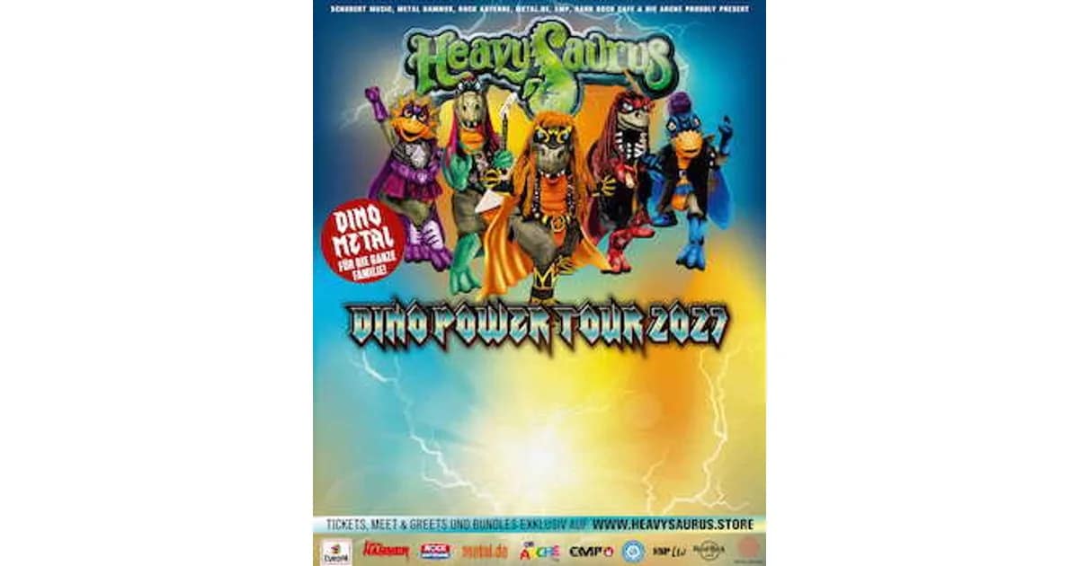 HEAVYSAURUS – MISSION DINO POWER TOUR 2027 event image