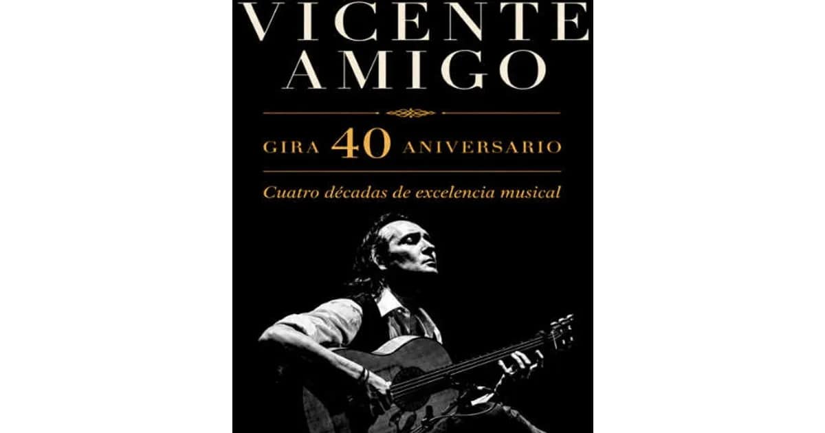 Vicente Amigo - Gira 40 Aniversario event image