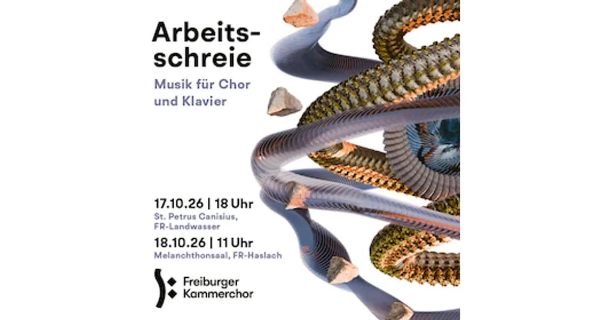Freiburger Kammerchor - Arbeitsschreie event image