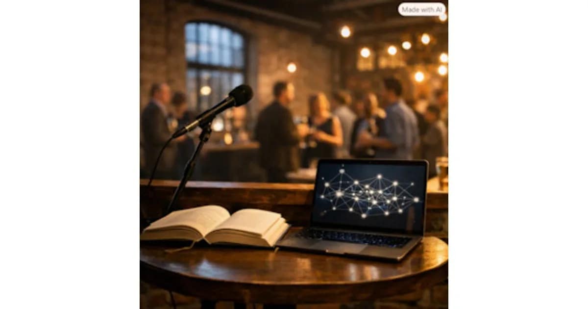 Literaturfestival Weinheim 2026 - Der Angriff der Techmilliardäre und im Anschluss die Poetenparty mit den Paraberries event image