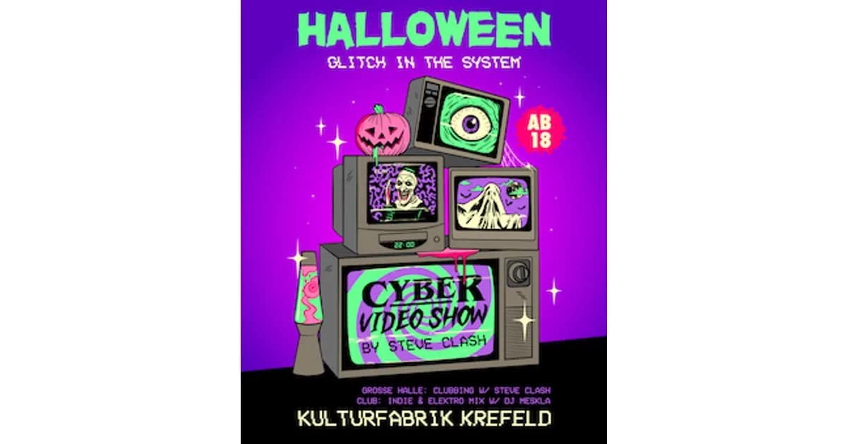 Halloween Party - Glitch in the System event image