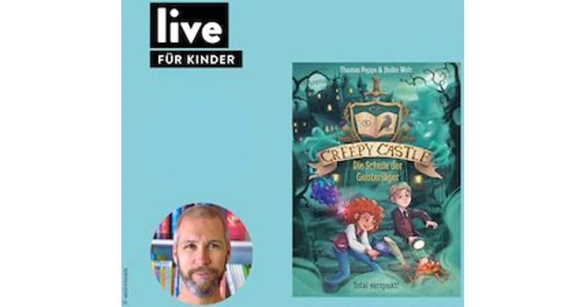 Bundesweiter Vorlesetag 2026 - FÜR KINDER: Creepy Castle – Die Schule der Geisterjäger event image