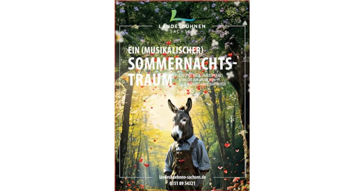 Ein (musikalischer) Sommernachtstraum - Open-Air-Theater im Schlossgraben event image