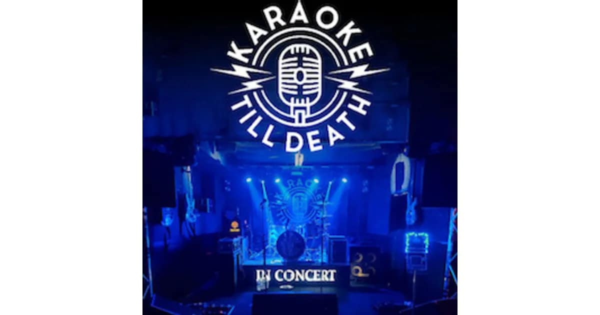 Karaoke Till Death - Liveband Karaoke Party event image
