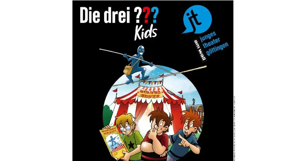 Die drei ??? Kids – Zirkus der Rätsel - Ein neuer Fall für Justus, Peter und Bob event image