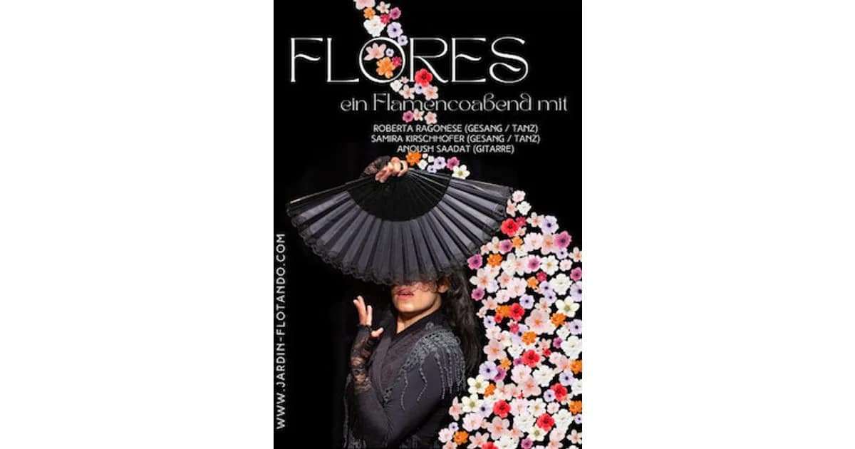 FLORES, das Leben-eine Blume - Jardin Flotando Schauspiel-Tanz-Musik event image