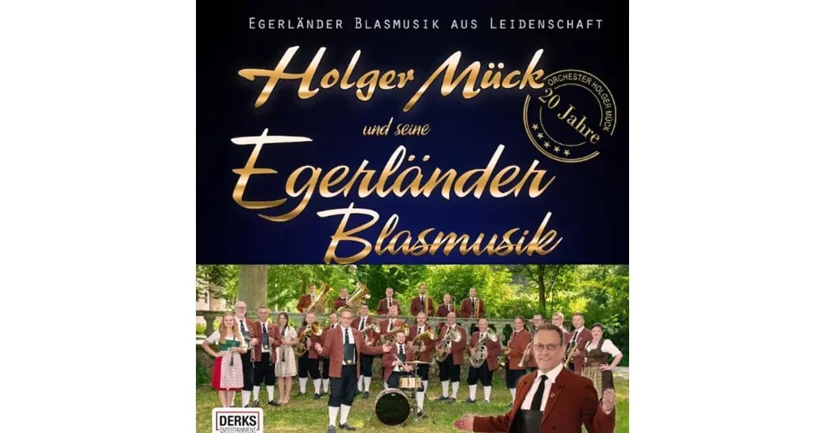 Holger Mück & seine Egerländer Blasmusik - Blasmusik aus Leidenschaft event image