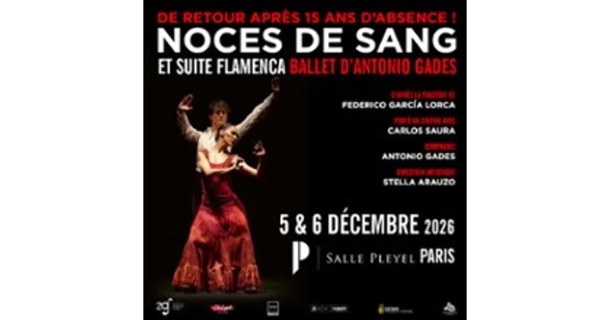 Noces de Sang - Un Ballet d'Antonio Gades & Carlos Saura event image