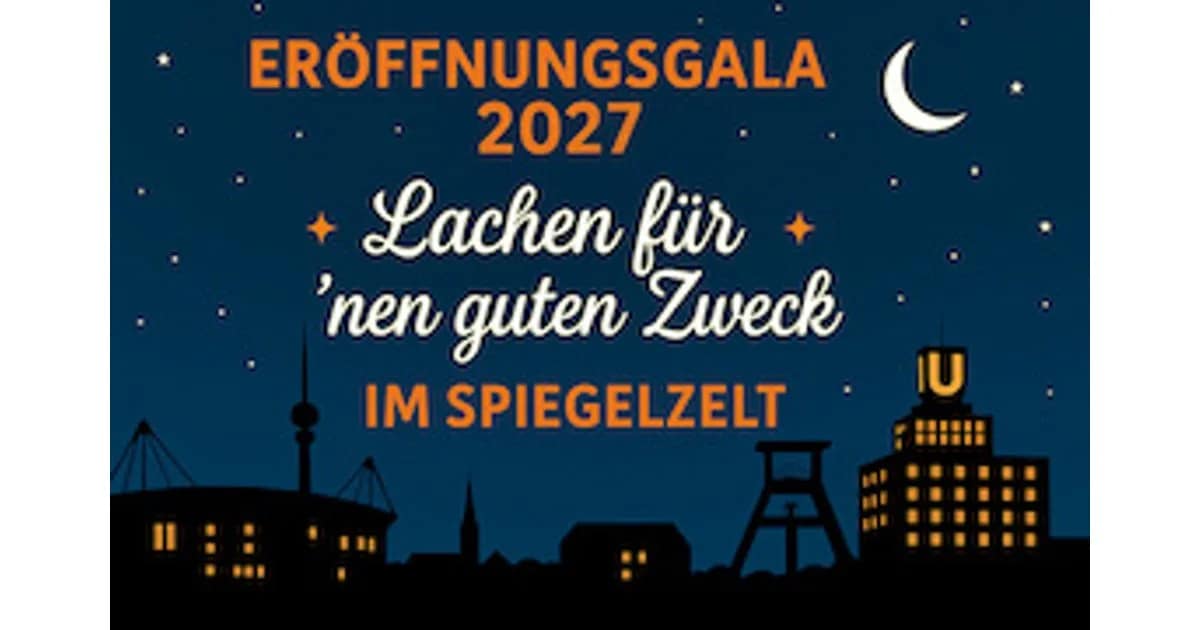Eröffnungsgala 2027 - Lachen für 'nen guten Zweck event image