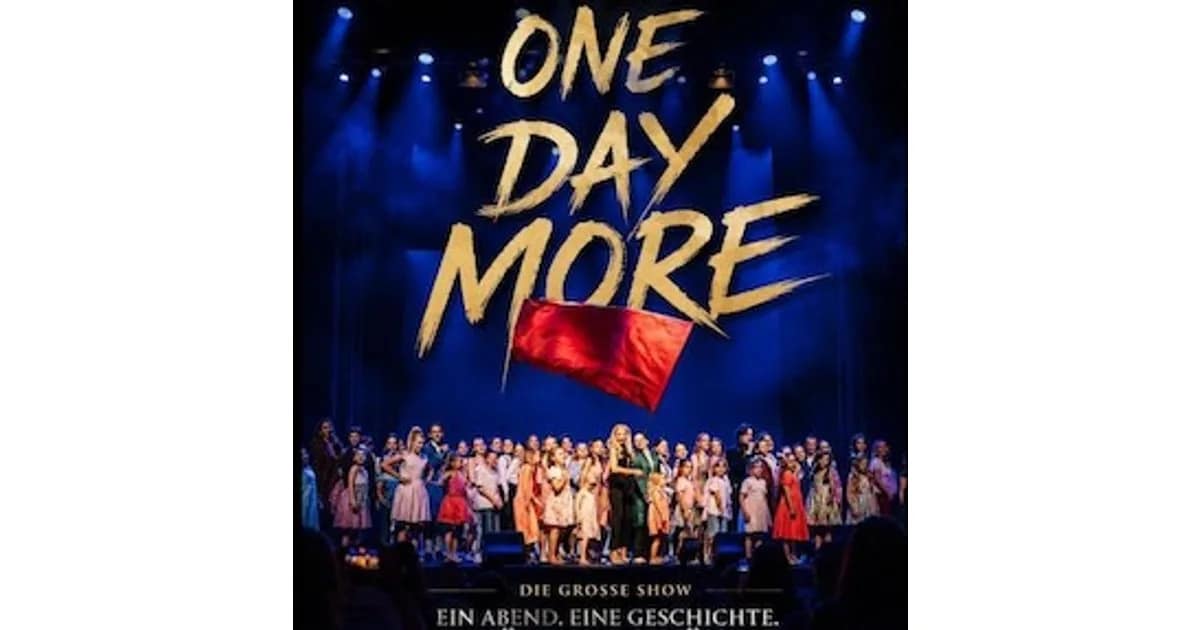 ON STAGE - One day more - Premiere event image