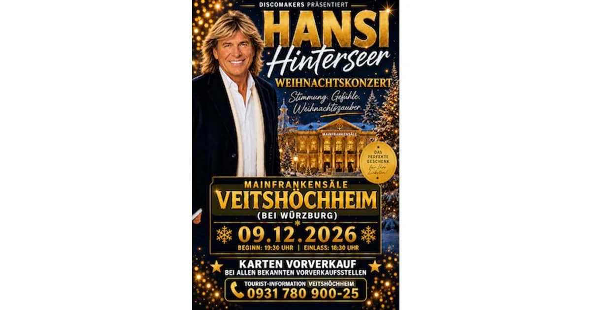 Weihnachtskonzert Hansi Hinterseer event image