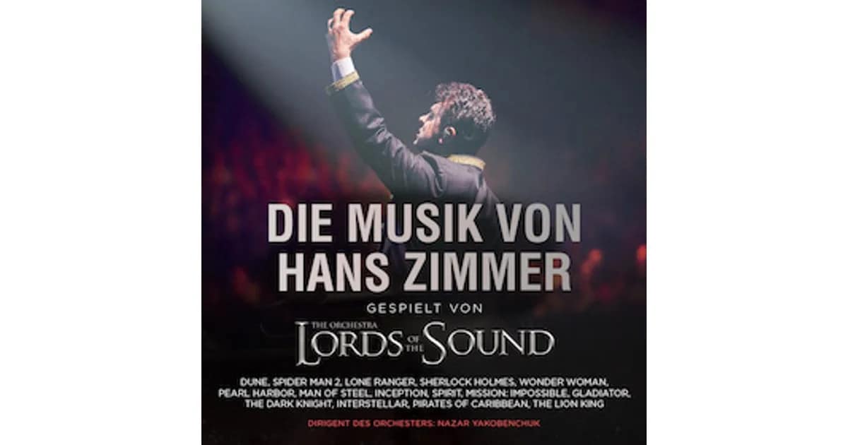 Die Musik von Hans Zimmer - gespielt von Lords of the Sound event image