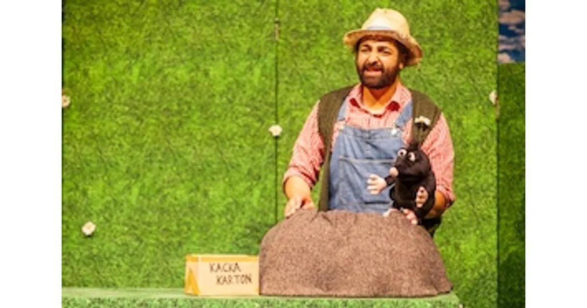 Theaterfest für Kinder - Vom kleinen Maulwurf, der wissen wollte, wer ihm auf den Kopf gemacht hat event image