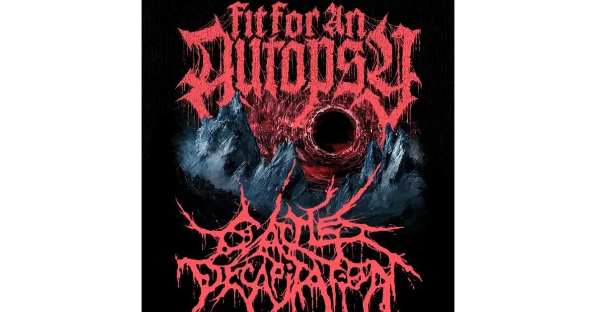 THY ART IS MURDER / Special Guests: FIT FOR AN AUTOPSY / SIGNS OF THE SWARM / SUN EATER - European Summer 2026